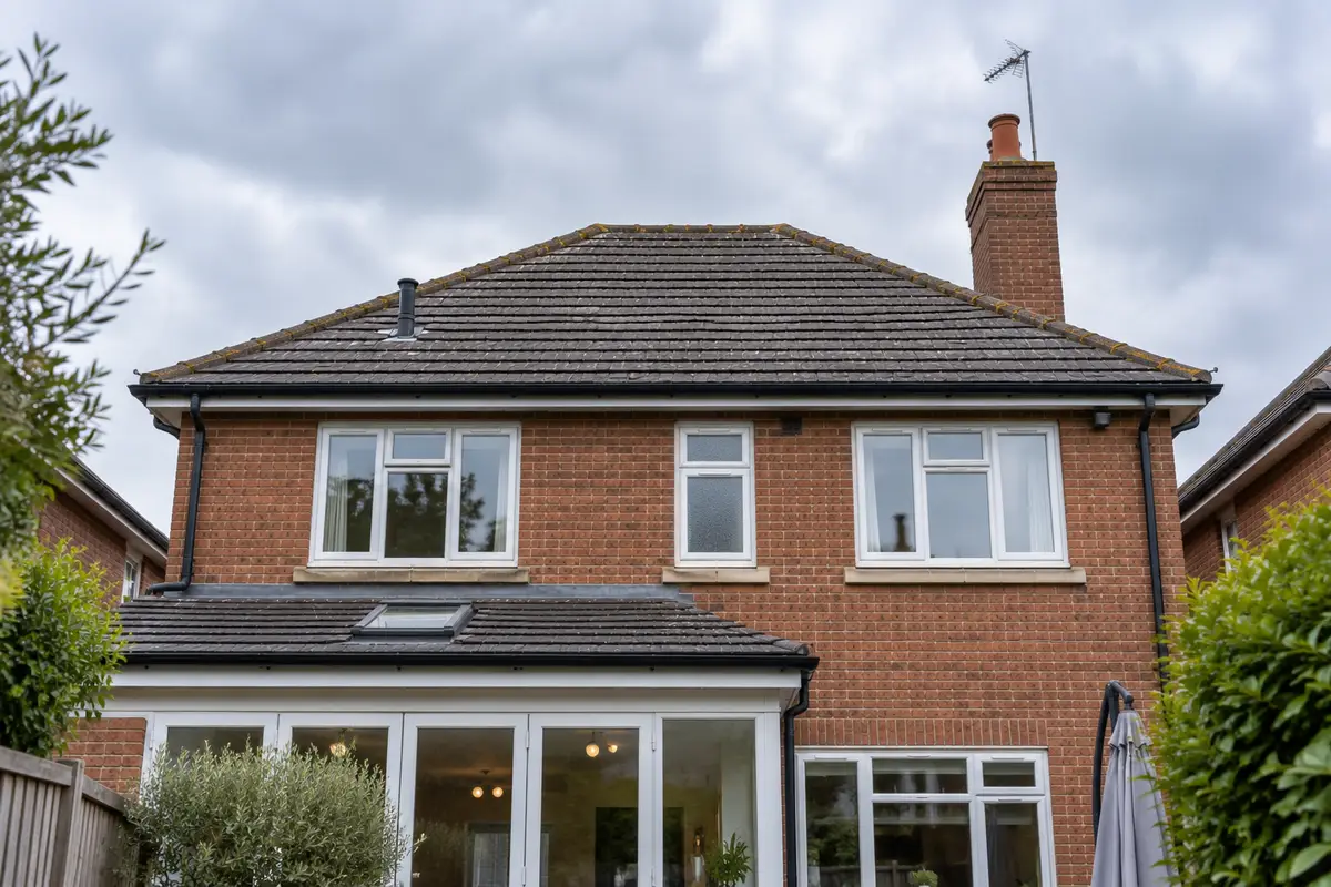 Example of a roof inspection issue on a UK residential roof